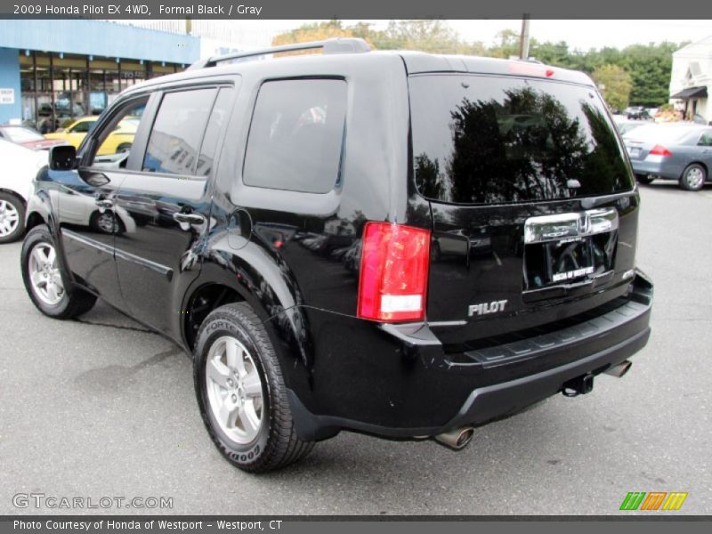 Formal Black / Gray 2009 Honda Pilot EX 4WD