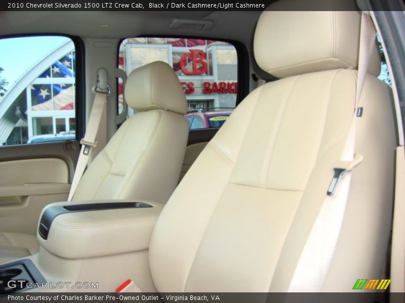 Black / Dark Cashmere/Light Cashmere 2010 Chevrolet Silverado 1500 LTZ Crew Cab