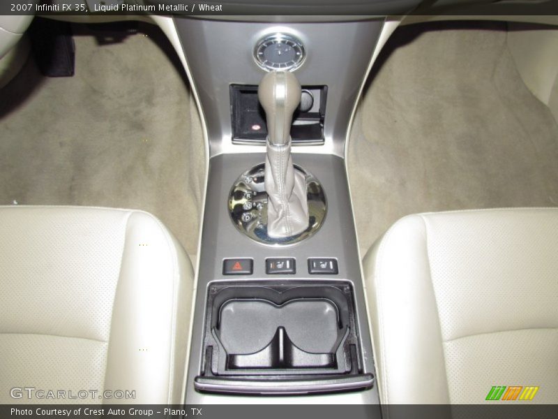Liquid Platinum Metallic / Wheat 2007 Infiniti FX 35