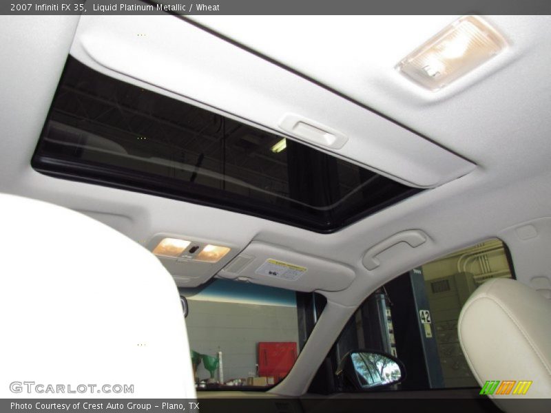 Liquid Platinum Metallic / Wheat 2007 Infiniti FX 35