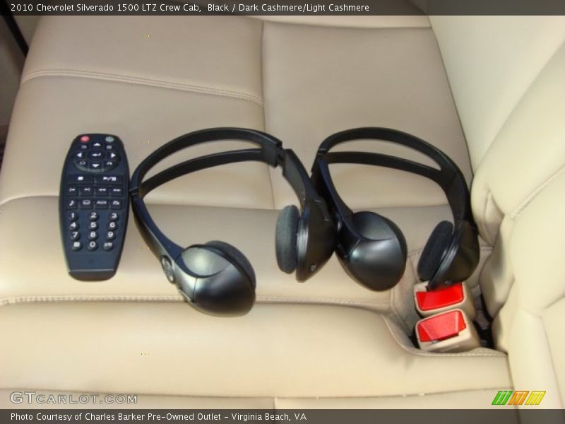 Black / Dark Cashmere/Light Cashmere 2010 Chevrolet Silverado 1500 LTZ Crew Cab
