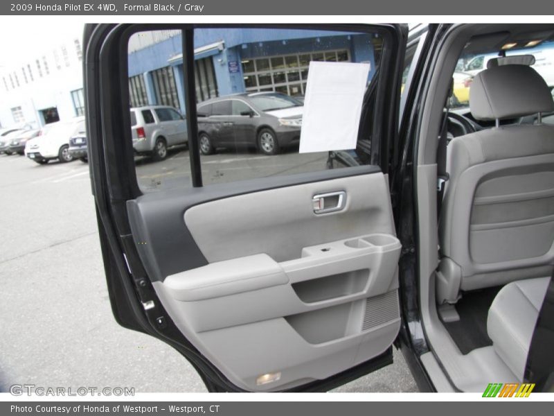 Formal Black / Gray 2009 Honda Pilot EX 4WD