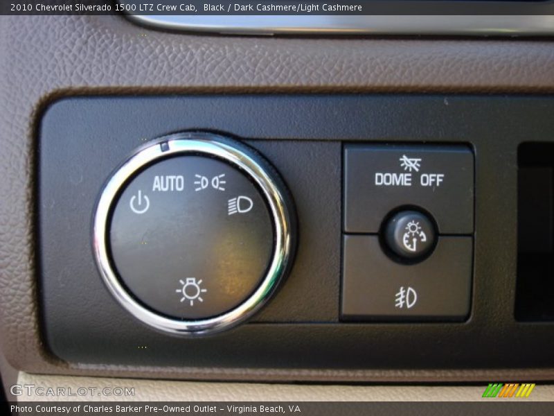 Black / Dark Cashmere/Light Cashmere 2010 Chevrolet Silverado 1500 LTZ Crew Cab