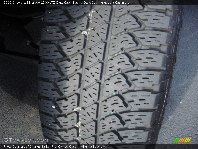 Black / Dark Cashmere/Light Cashmere 2010 Chevrolet Silverado 1500 LTZ Crew Cab