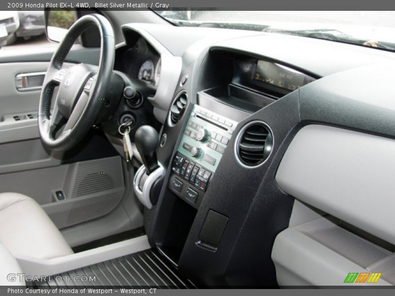 Billet Silver Metallic / Gray 2009 Honda Pilot EX-L 4WD