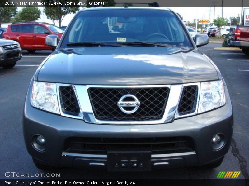 Storm Gray / Graphite 2008 Nissan Pathfinder SE 4x4