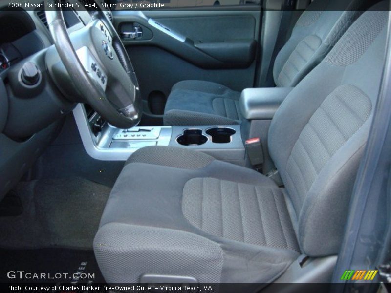 Storm Gray / Graphite 2008 Nissan Pathfinder SE 4x4