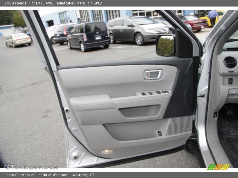 Billet Silver Metallic / Gray 2009 Honda Pilot EX-L 4WD