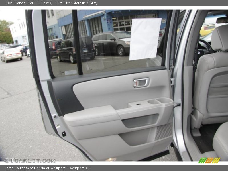 Billet Silver Metallic / Gray 2009 Honda Pilot EX-L 4WD