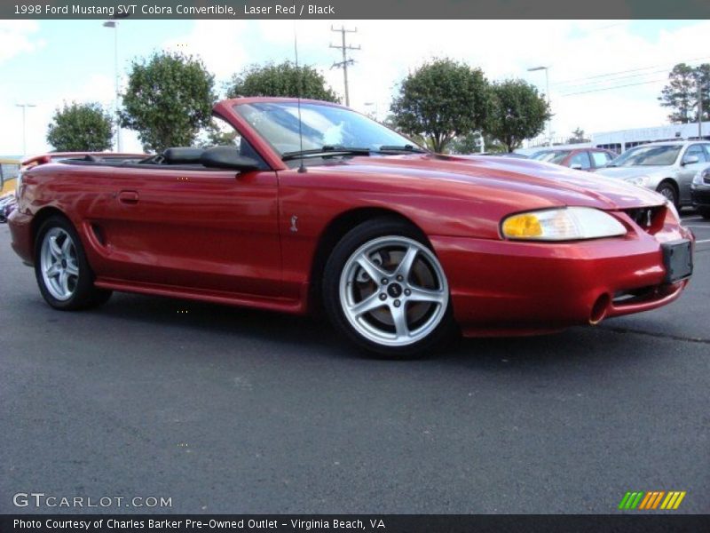  1998 Mustang SVT Cobra Convertible Laser Red