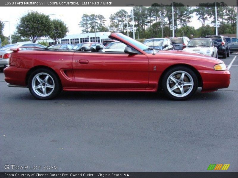  1998 Mustang SVT Cobra Convertible Laser Red