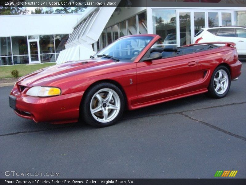  1998 Mustang SVT Cobra Convertible Laser Red