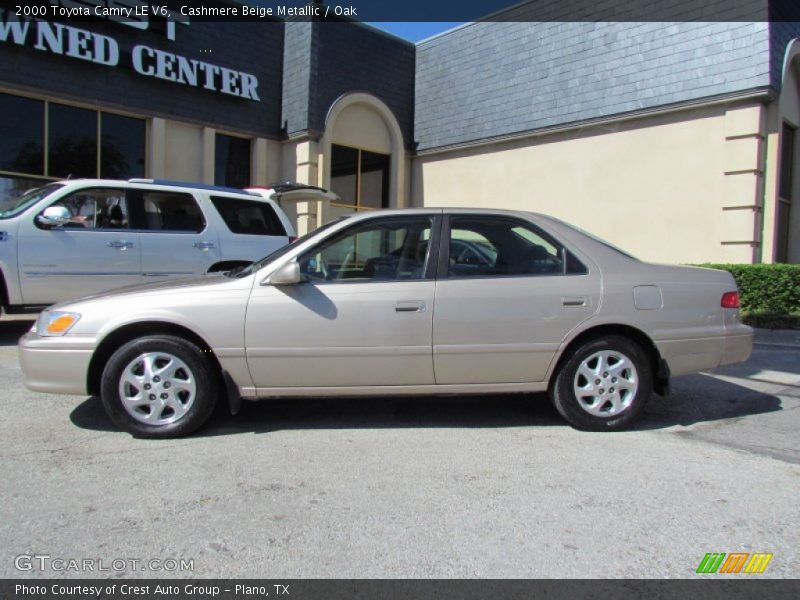 Cashmere Beige Metallic / Oak 2000 Toyota Camry LE V6