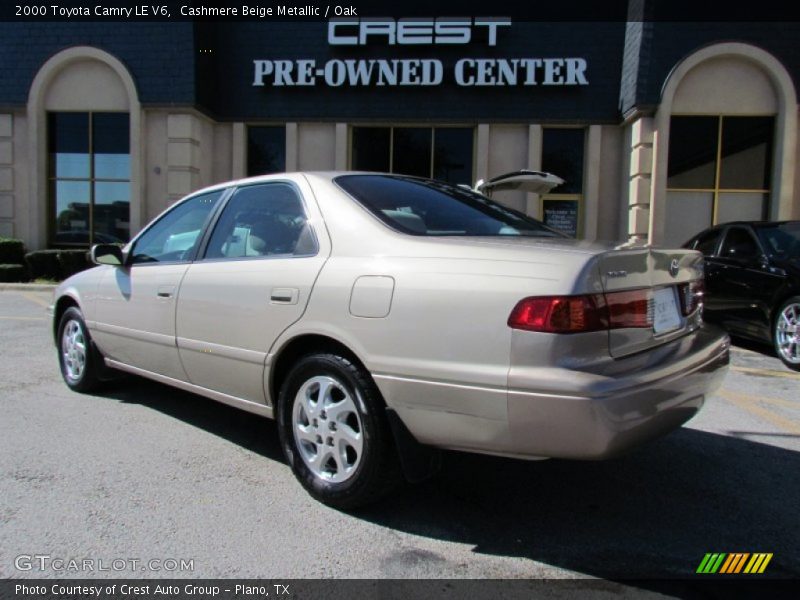Cashmere Beige Metallic / Oak 2000 Toyota Camry LE V6