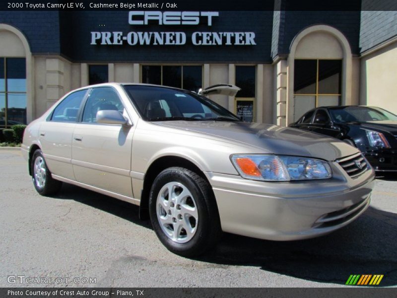Cashmere Beige Metallic / Oak 2000 Toyota Camry LE V6