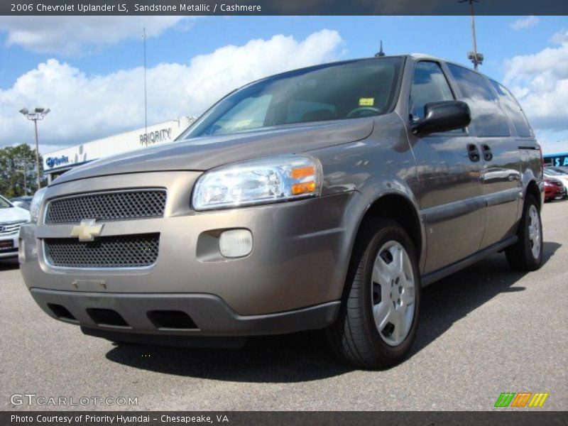 Sandstone Metallic / Cashmere 2006 Chevrolet Uplander LS