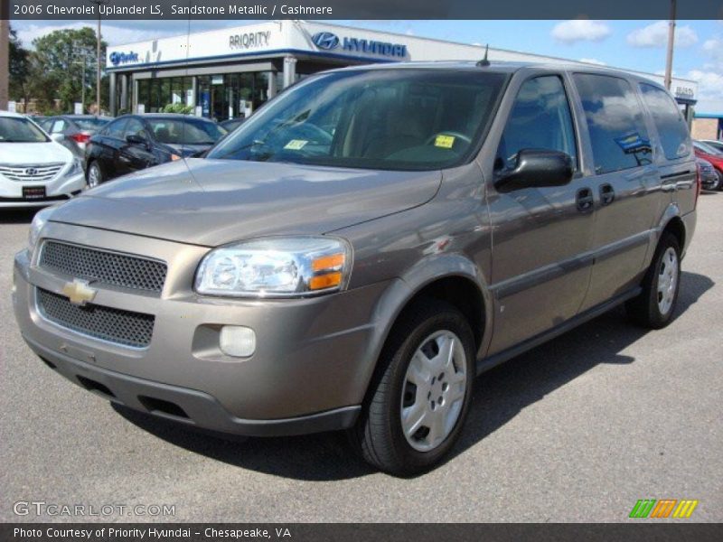 Sandstone Metallic / Cashmere 2006 Chevrolet Uplander LS