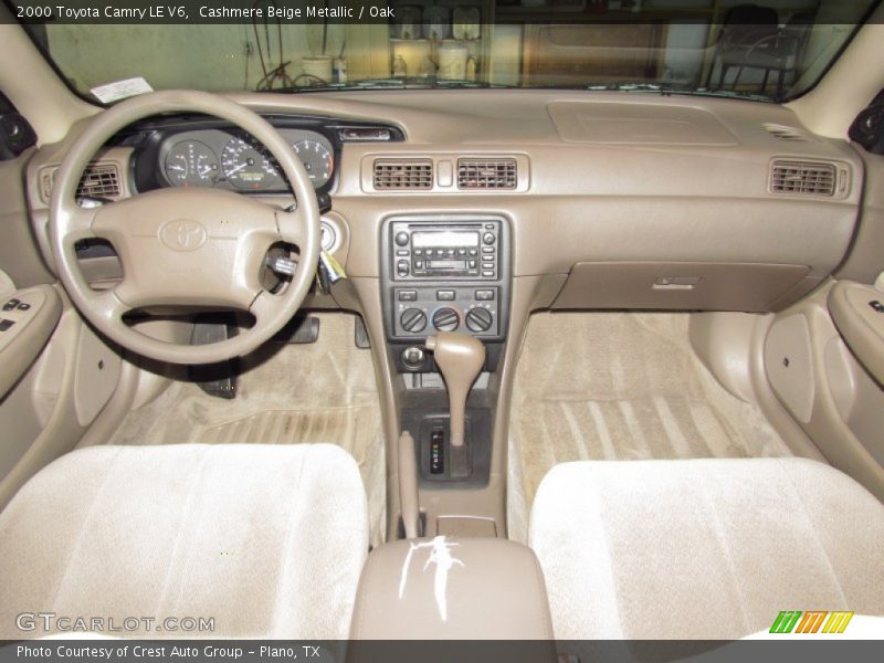 Cashmere Beige Metallic / Oak 2000 Toyota Camry LE V6