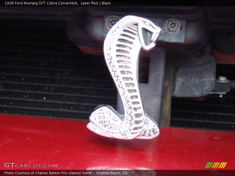  1998 Mustang SVT Cobra Convertible Logo