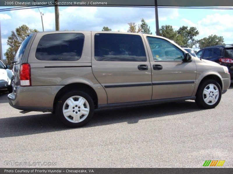 Sandstone Metallic / Cashmere 2006 Chevrolet Uplander LS