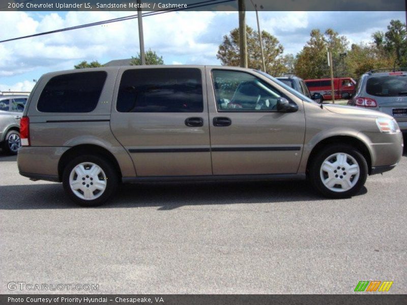 Sandstone Metallic / Cashmere 2006 Chevrolet Uplander LS