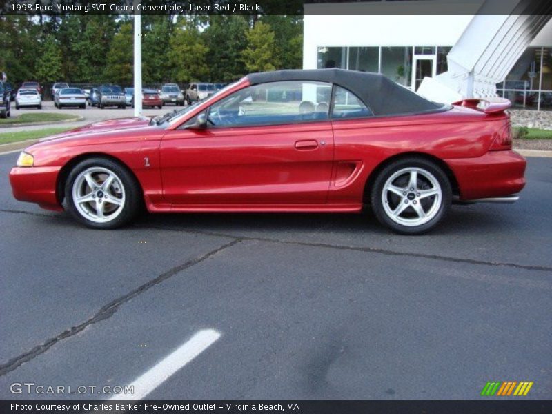  1998 Mustang SVT Cobra Convertible Laser Red