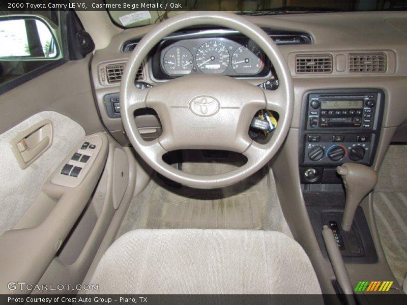 Cashmere Beige Metallic / Oak 2000 Toyota Camry LE V6