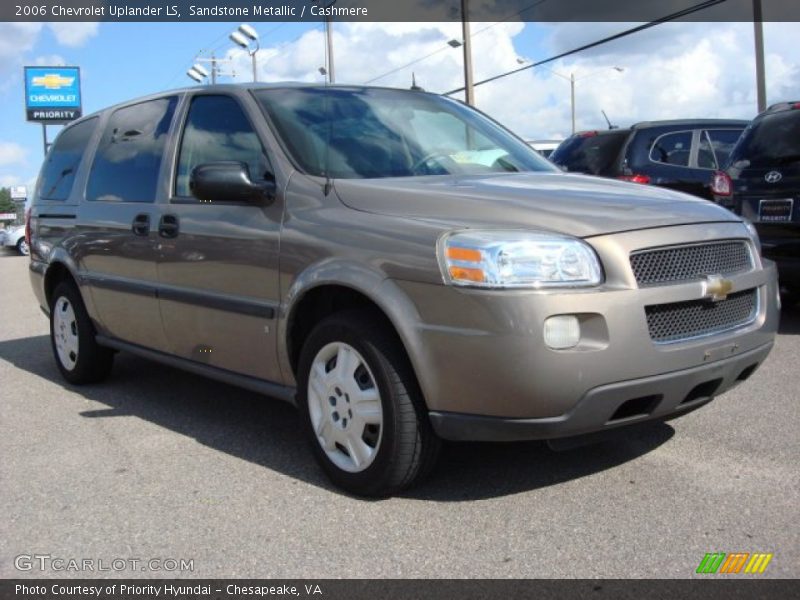 Sandstone Metallic / Cashmere 2006 Chevrolet Uplander LS