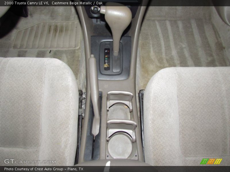 Cashmere Beige Metallic / Oak 2000 Toyota Camry LE V6
