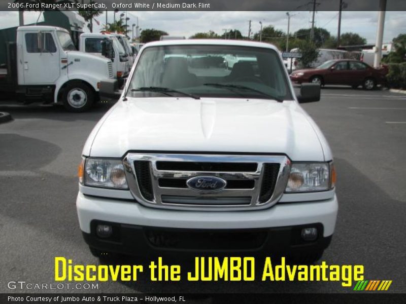 Oxford White / Medium Dark Flint 2006 Ford Ranger XLT SuperCab