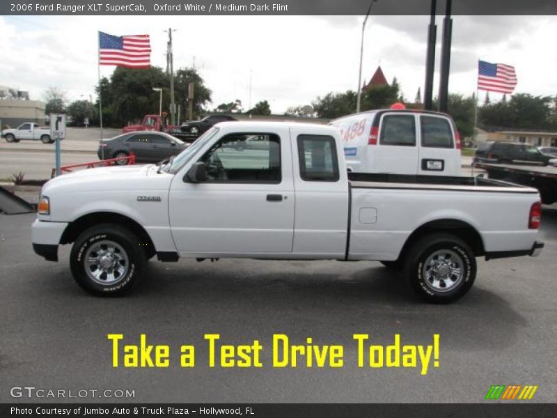 Oxford White / Medium Dark Flint 2006 Ford Ranger XLT SuperCab