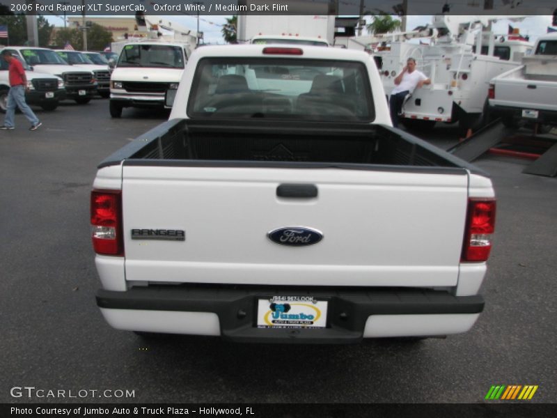 Oxford White / Medium Dark Flint 2006 Ford Ranger XLT SuperCab