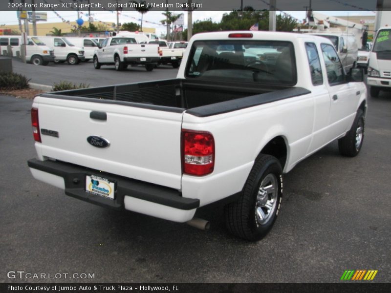 Oxford White / Medium Dark Flint 2006 Ford Ranger XLT SuperCab