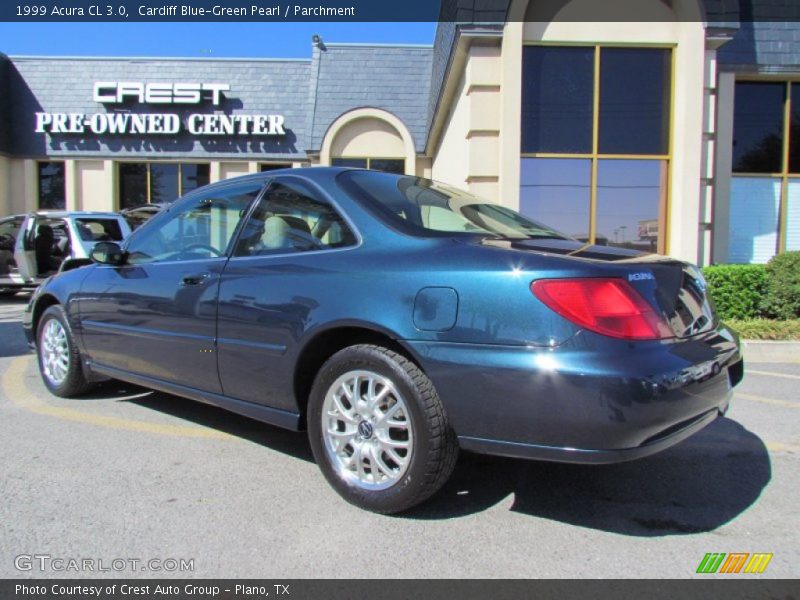 Cardiff Blue-Green Pearl / Parchment 1999 Acura CL 3.0