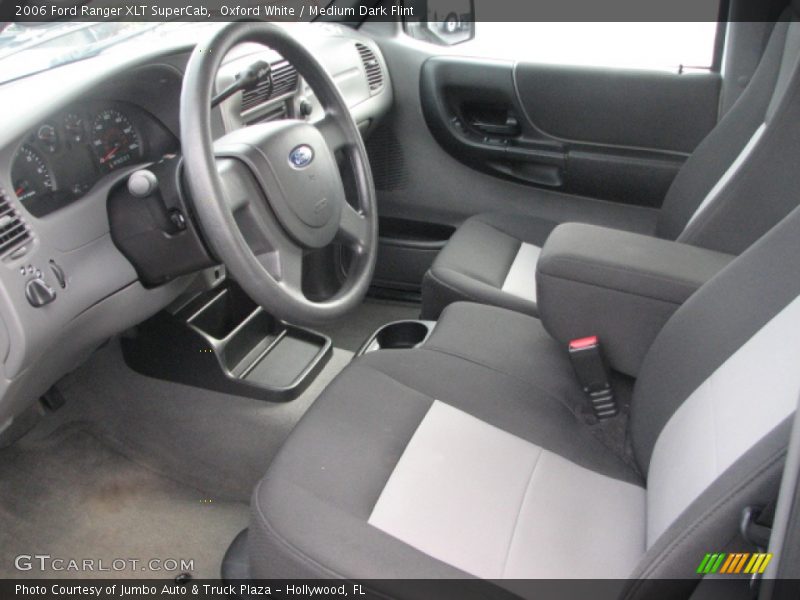 Oxford White / Medium Dark Flint 2006 Ford Ranger XLT SuperCab