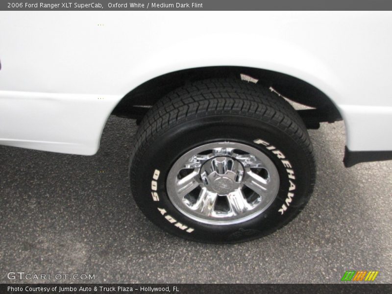 Oxford White / Medium Dark Flint 2006 Ford Ranger XLT SuperCab