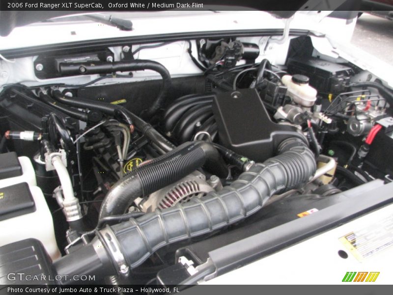 Oxford White / Medium Dark Flint 2006 Ford Ranger XLT SuperCab