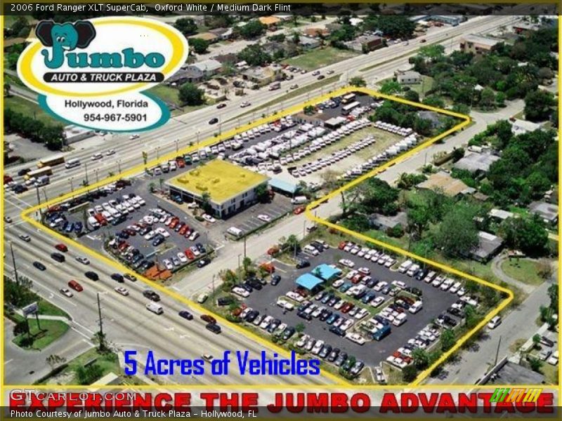 Oxford White / Medium Dark Flint 2006 Ford Ranger XLT SuperCab