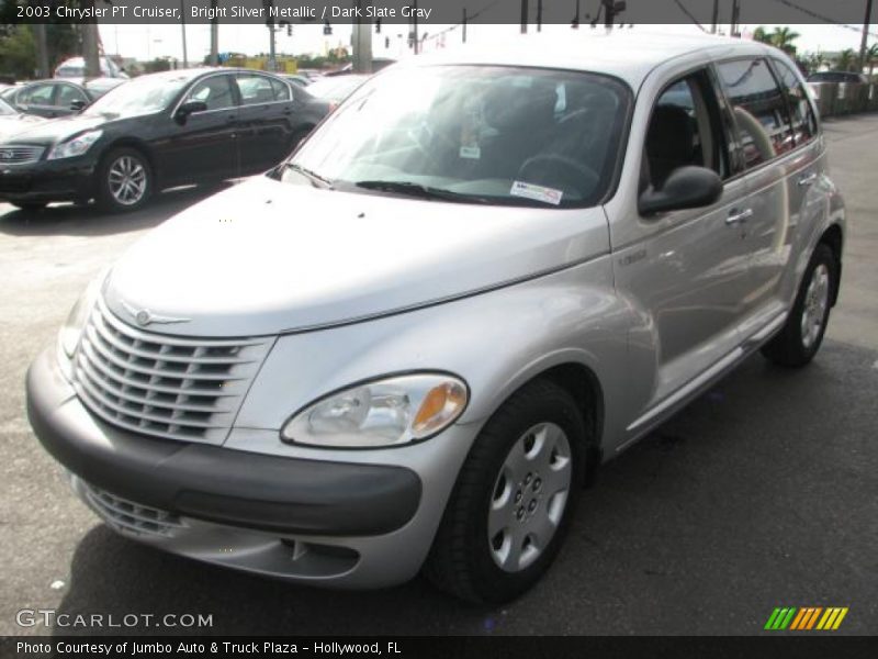 Bright Silver Metallic / Dark Slate Gray 2003 Chrysler PT Cruiser