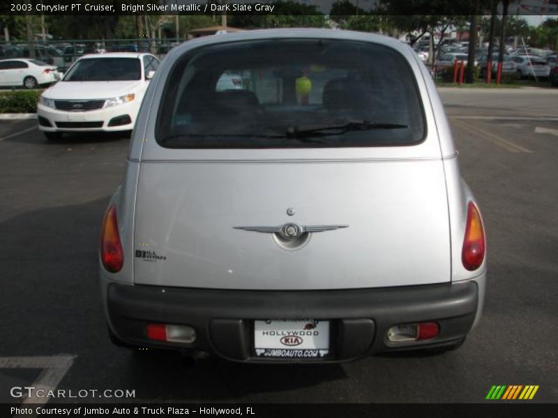 Bright Silver Metallic / Dark Slate Gray 2003 Chrysler PT Cruiser