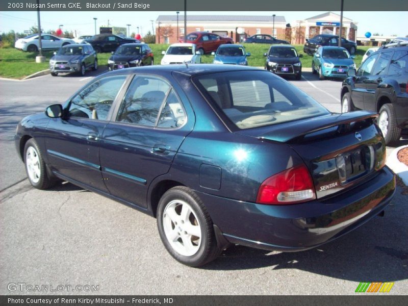 Blackout / Sand Beige 2003 Nissan Sentra GXE