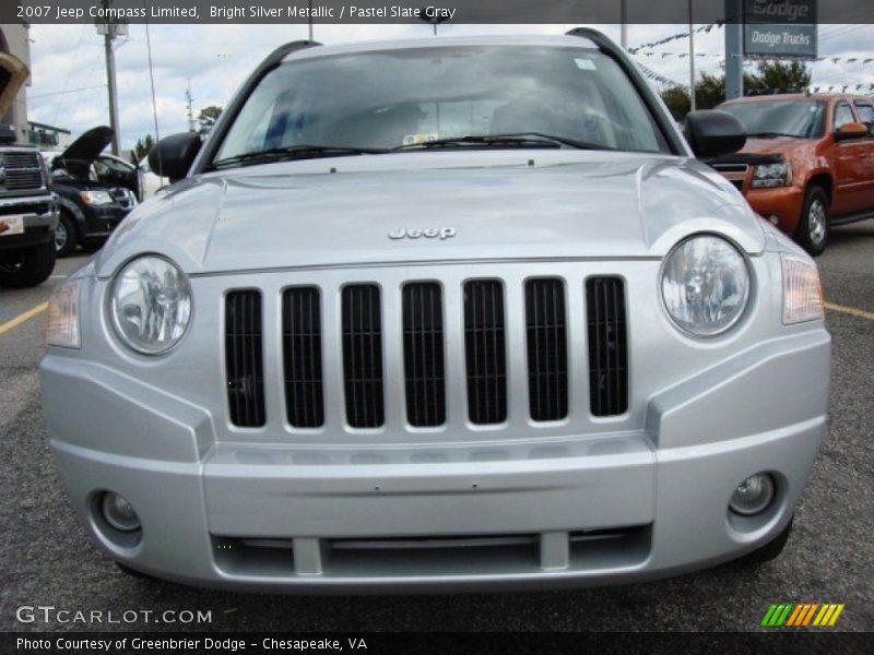 Bright Silver Metallic / Pastel Slate Gray 2007 Jeep Compass Limited