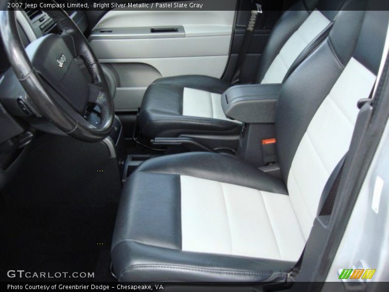 Bright Silver Metallic / Pastel Slate Gray 2007 Jeep Compass Limited