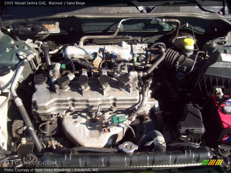 Blackout / Sand Beige 2003 Nissan Sentra GXE