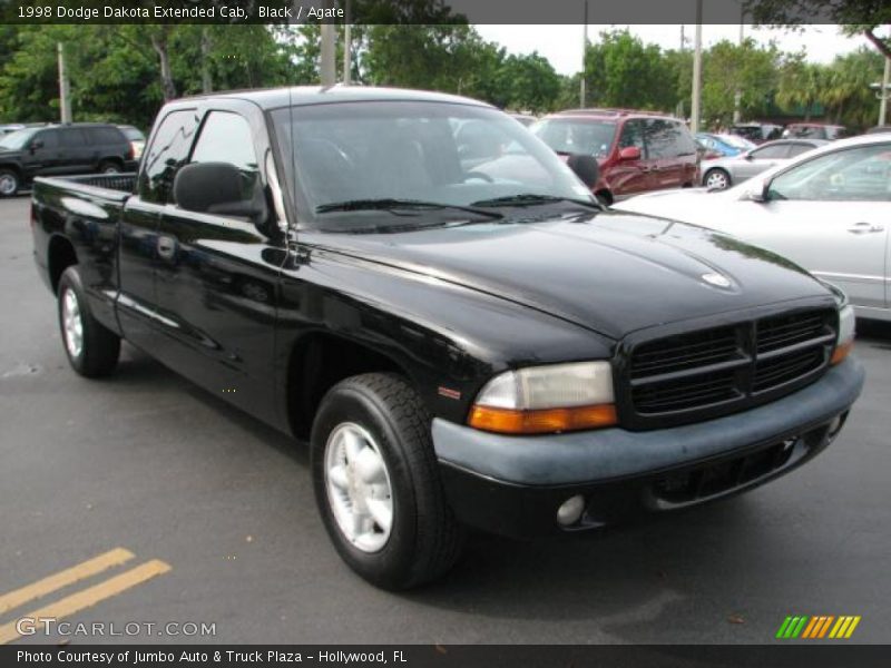 Black / Agate 1998 Dodge Dakota Extended Cab
