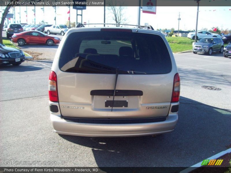 Light Sandrift Metallic / Neutral 1998 Chevrolet Venture LS