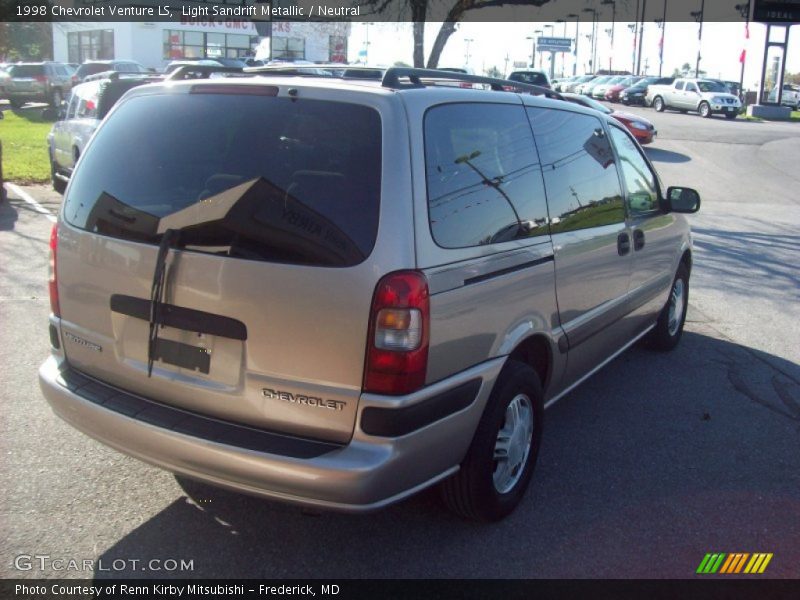 Light Sandrift Metallic / Neutral 1998 Chevrolet Venture LS