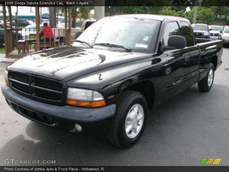 Black / Agate 1998 Dodge Dakota Extended Cab
