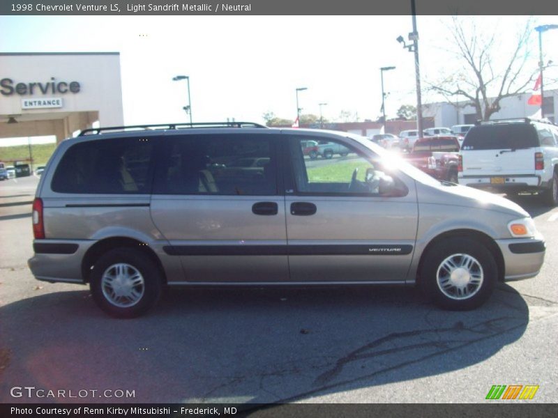 Light Sandrift Metallic / Neutral 1998 Chevrolet Venture LS
