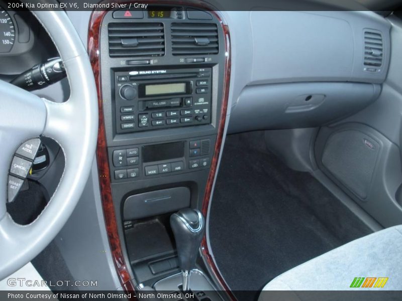 Diamond Silver / Gray 2004 Kia Optima EX V6